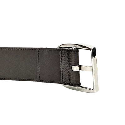 Gucci Guccisssima Brown and Beige Canvas Leather Trim Belt Size 100/40 - LUXURYMRKT
