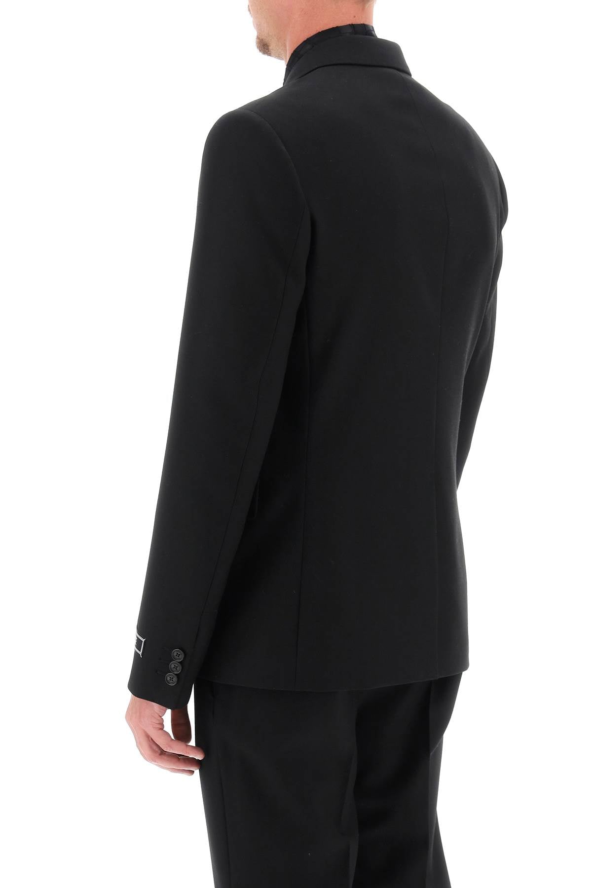 Versace Tailoring Jacket In Wool