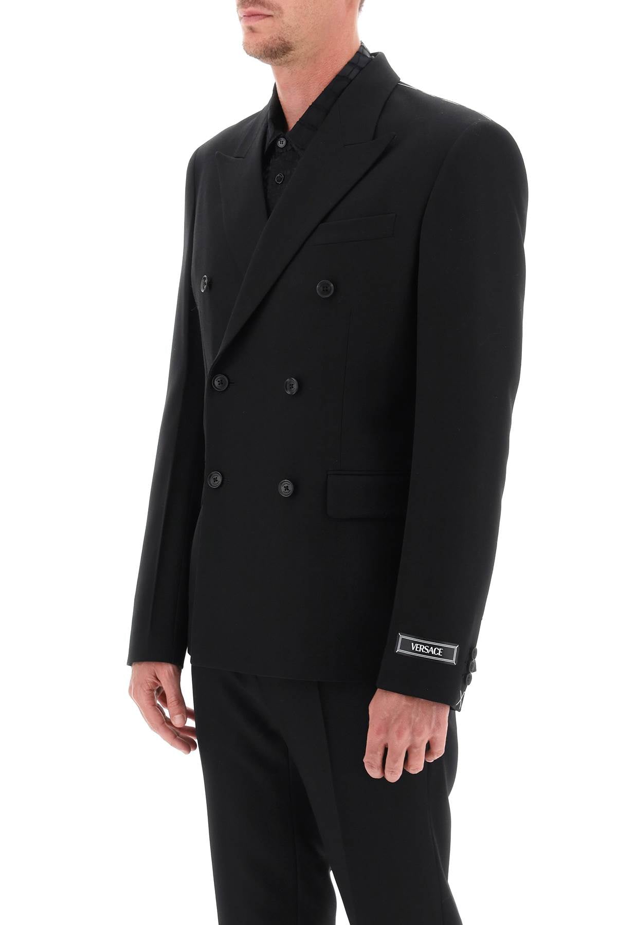 Versace Tailoring Jacket In Wool