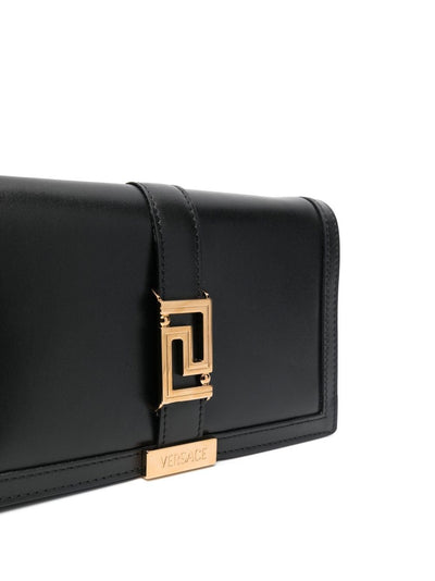 Versace Greca Goddess mini leather crossbody bag