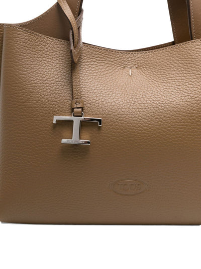 Tod's leather T-detail tote bag