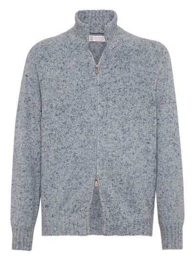 Brunello Cucinelli Sweaters Clear Blue