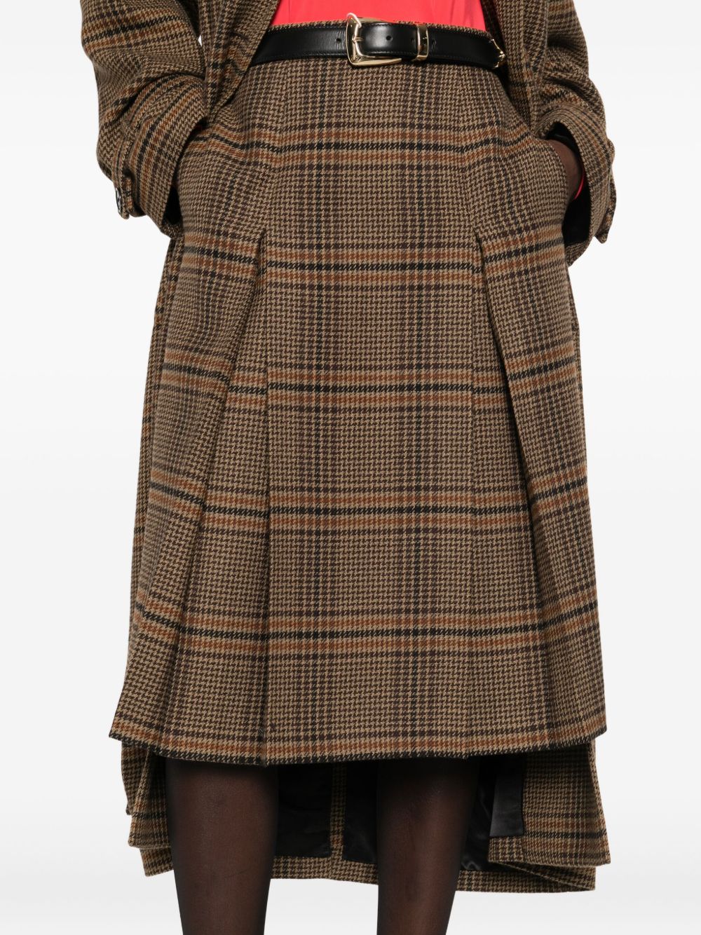 Saint Laurent  Skirts Beige