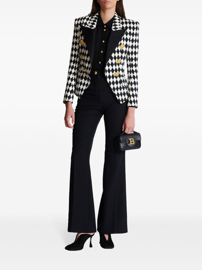 Balmain B-Buzz mini leather bag