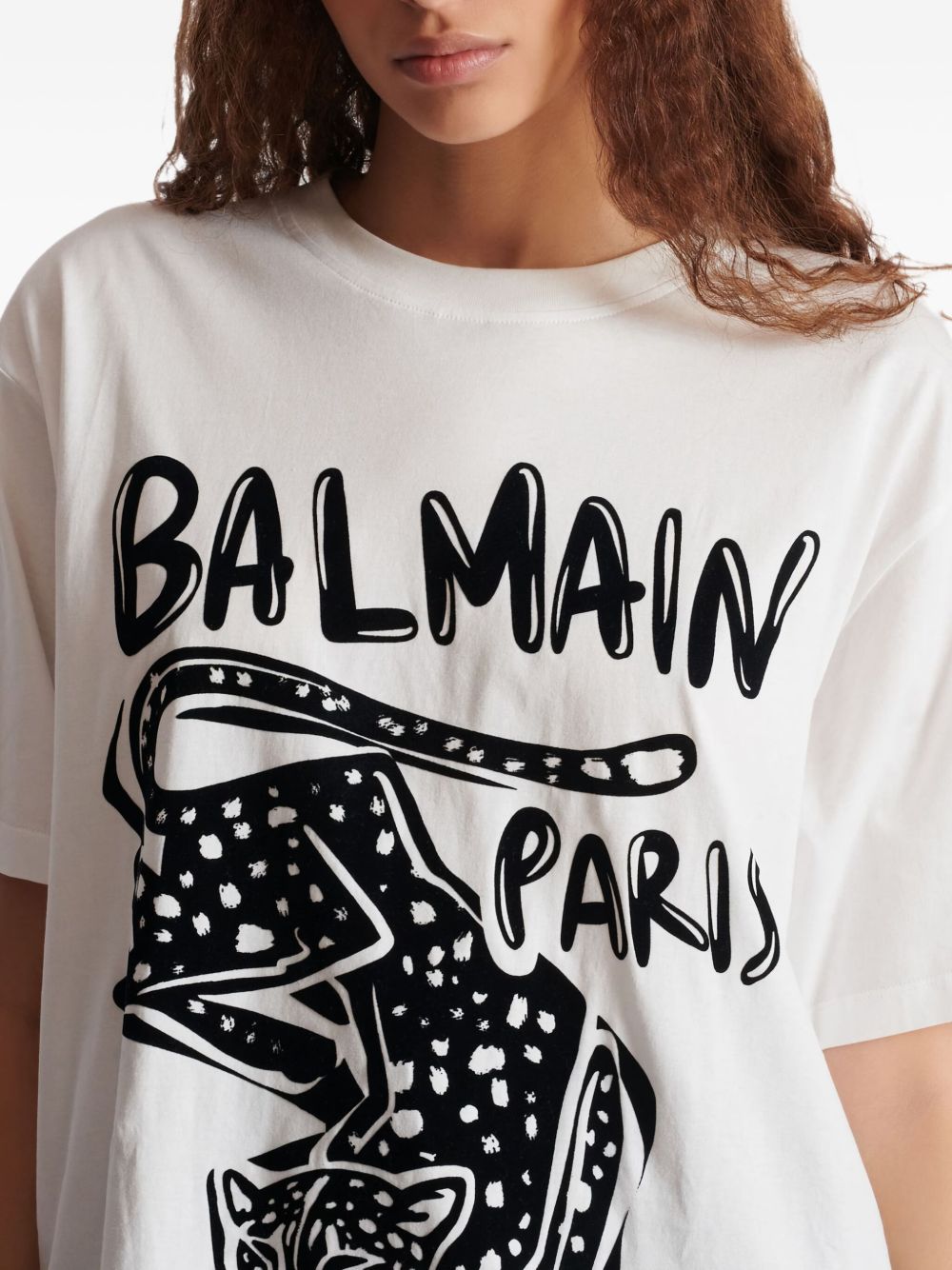Balmain T-shirts and Polos White