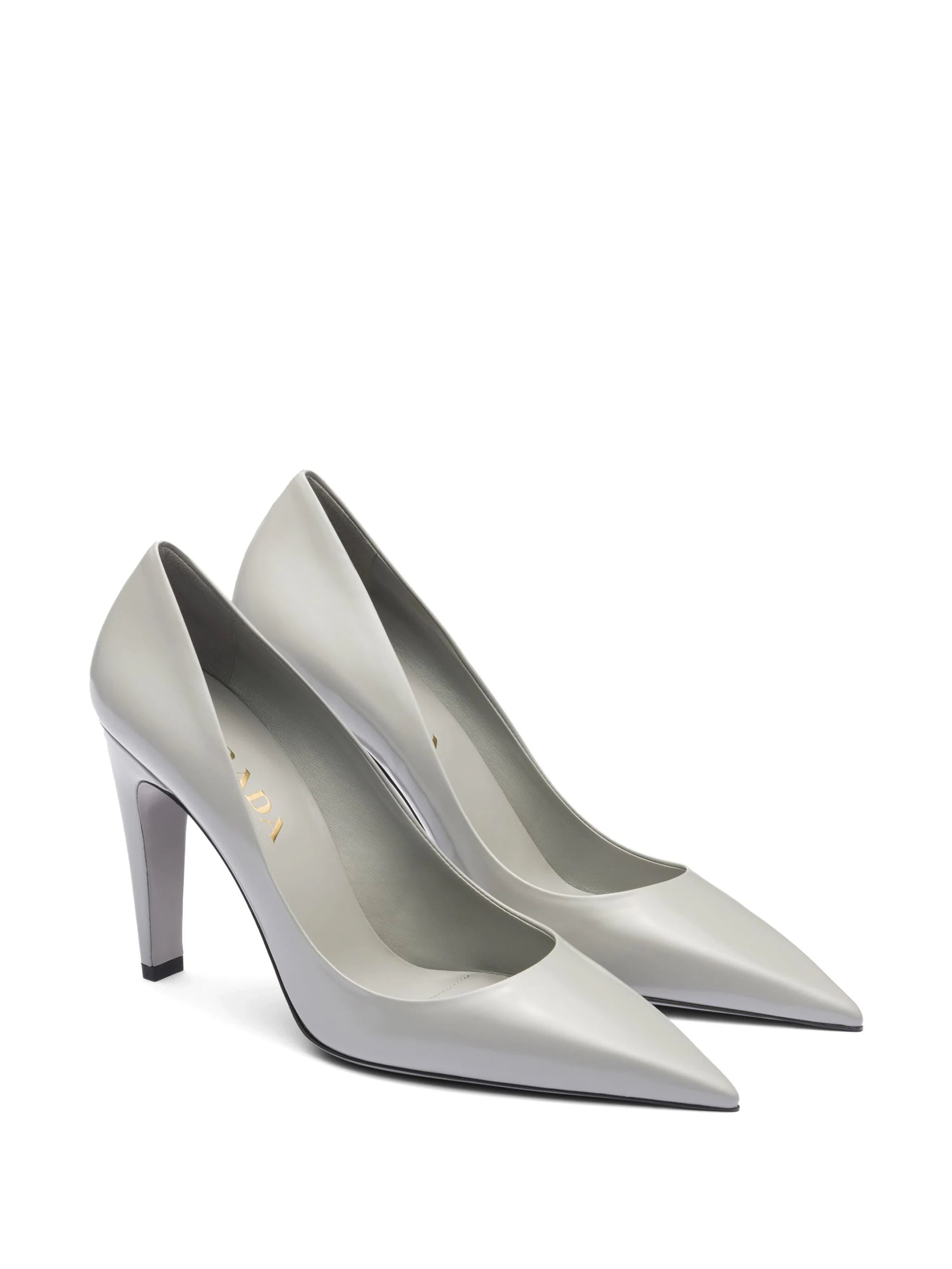 Prada Brushed Leather Pumps