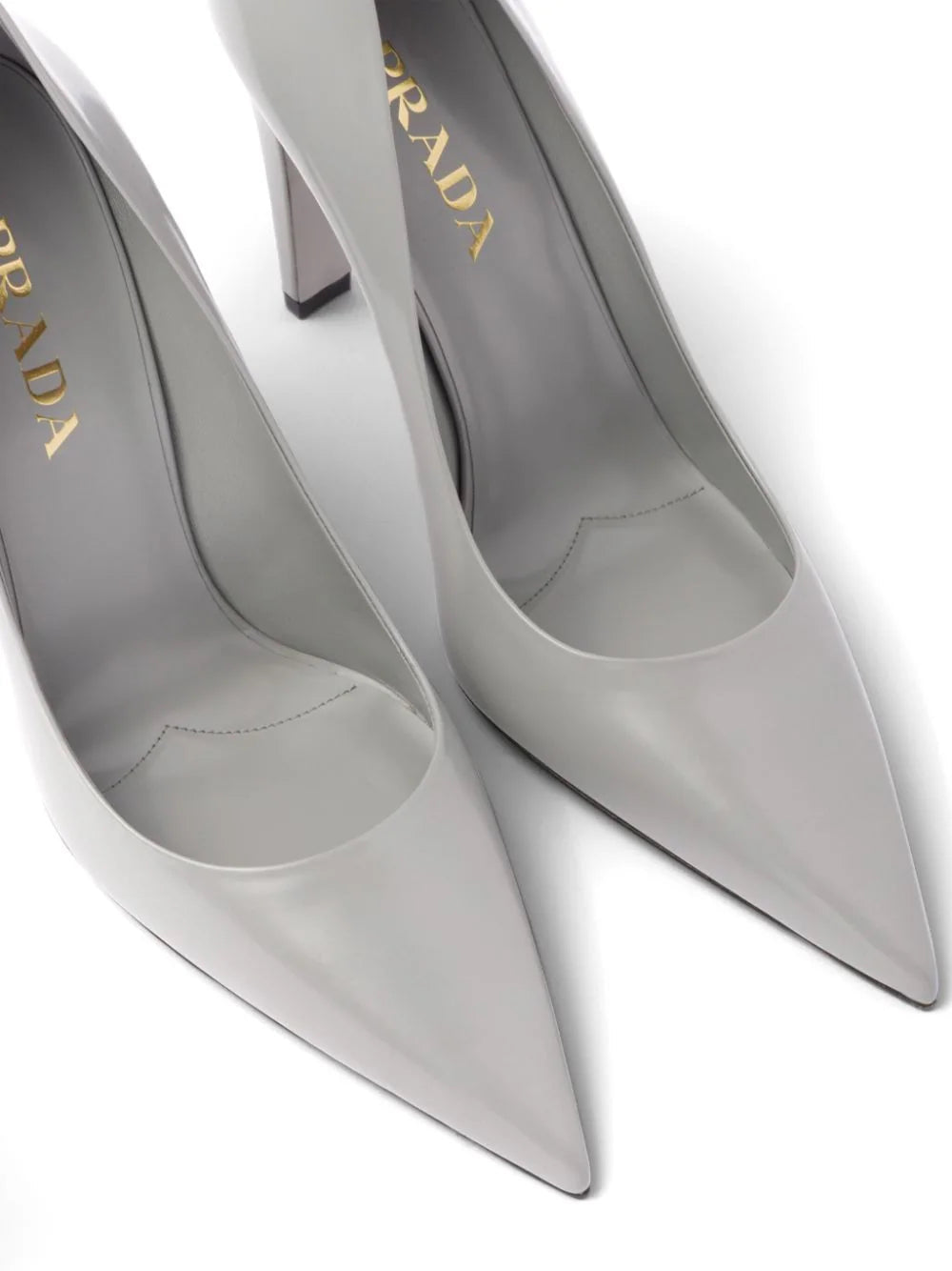 Prada Brushed Leather Pumps