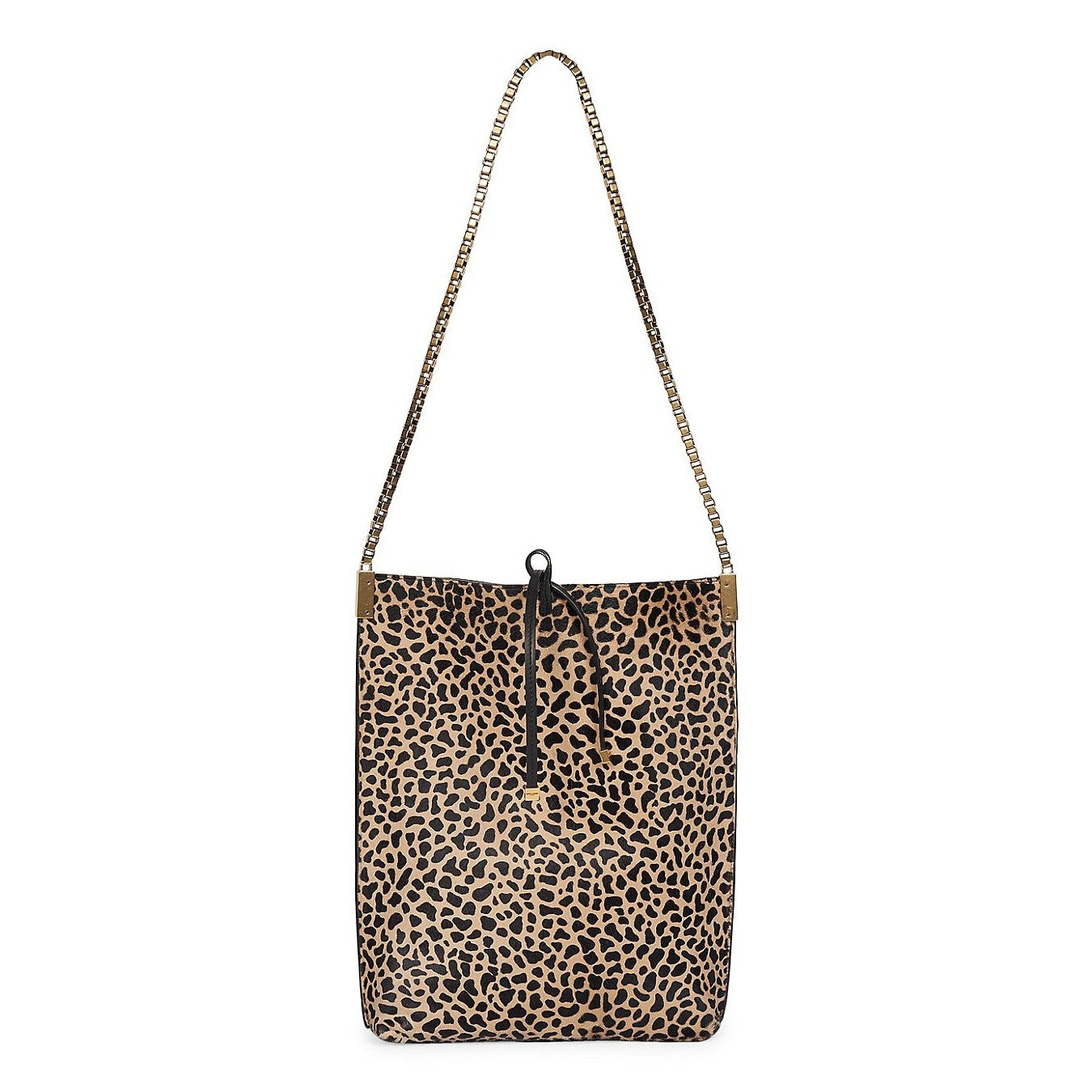 Saint Laurent Suzanne Pony Hair Leopard Print Small Hobo Bag 636498 - LUXURYMRKT