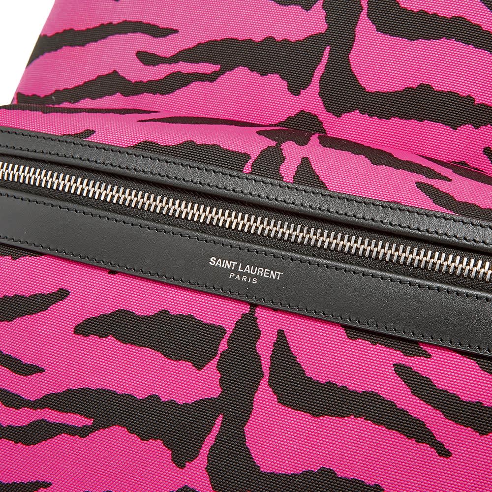 Saint Laurent Unisex Pink Zebra City Backpack 543967 - LUXURYMRKT