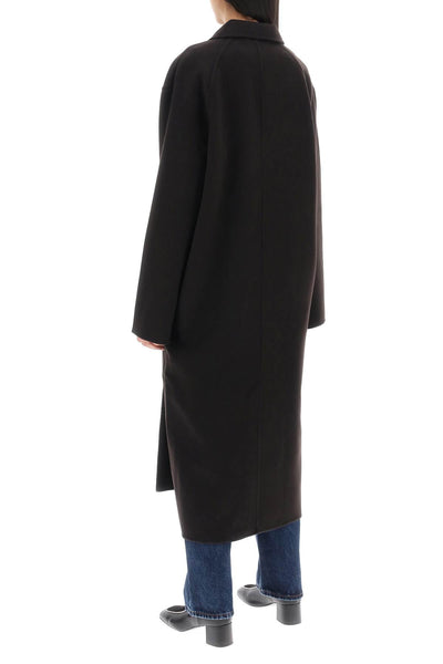 Toteme Oversized Double-Breasted Wool Coat