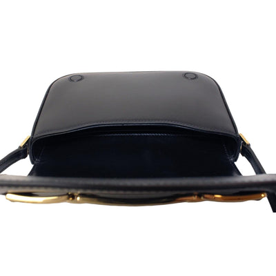 Prada City Calf Leather Black Crossbody Flap Bag - LUXURYMRKT