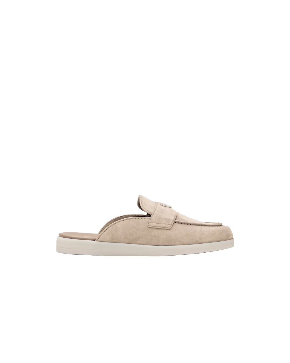 Prada Suede Sabots Slides