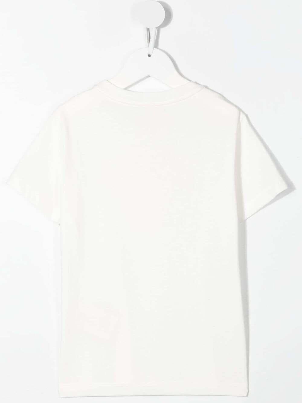 FENDI KIDS Logo Lettering T-Shirt White-4Y