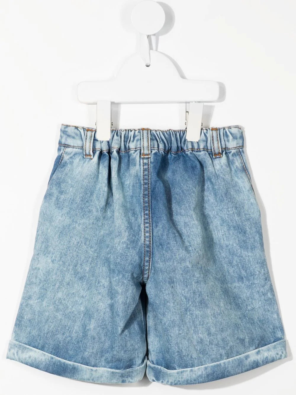 BALMAIN BABY Multi Button Denim Shorts-12M