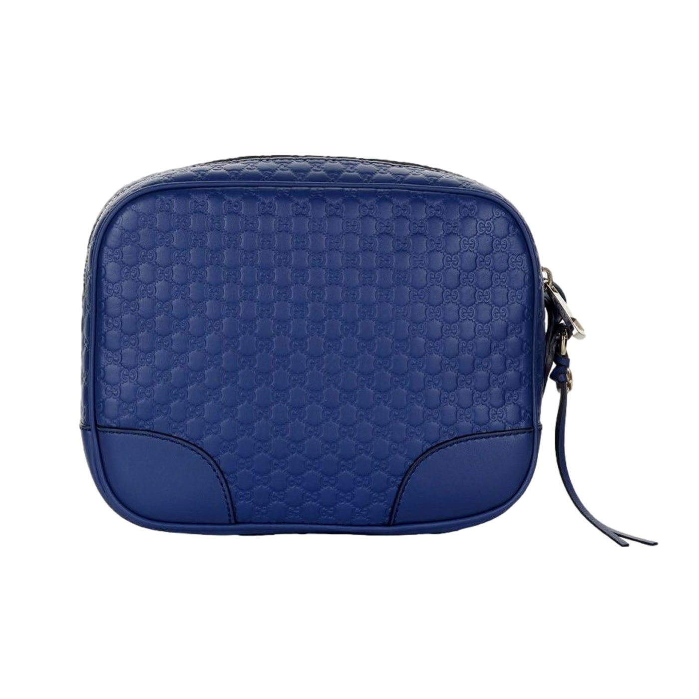 Gucci Bree Microguccissima Caspian Blue Leather Crossbody Bag - LUXURYMRKT