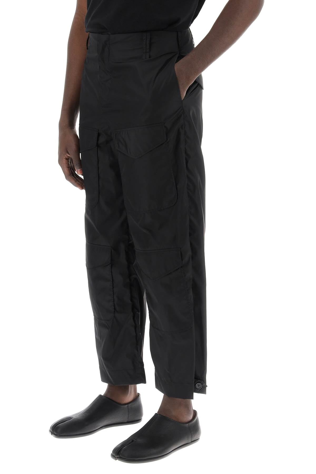 Simone Rocha Nylon Cargo Pants For Men