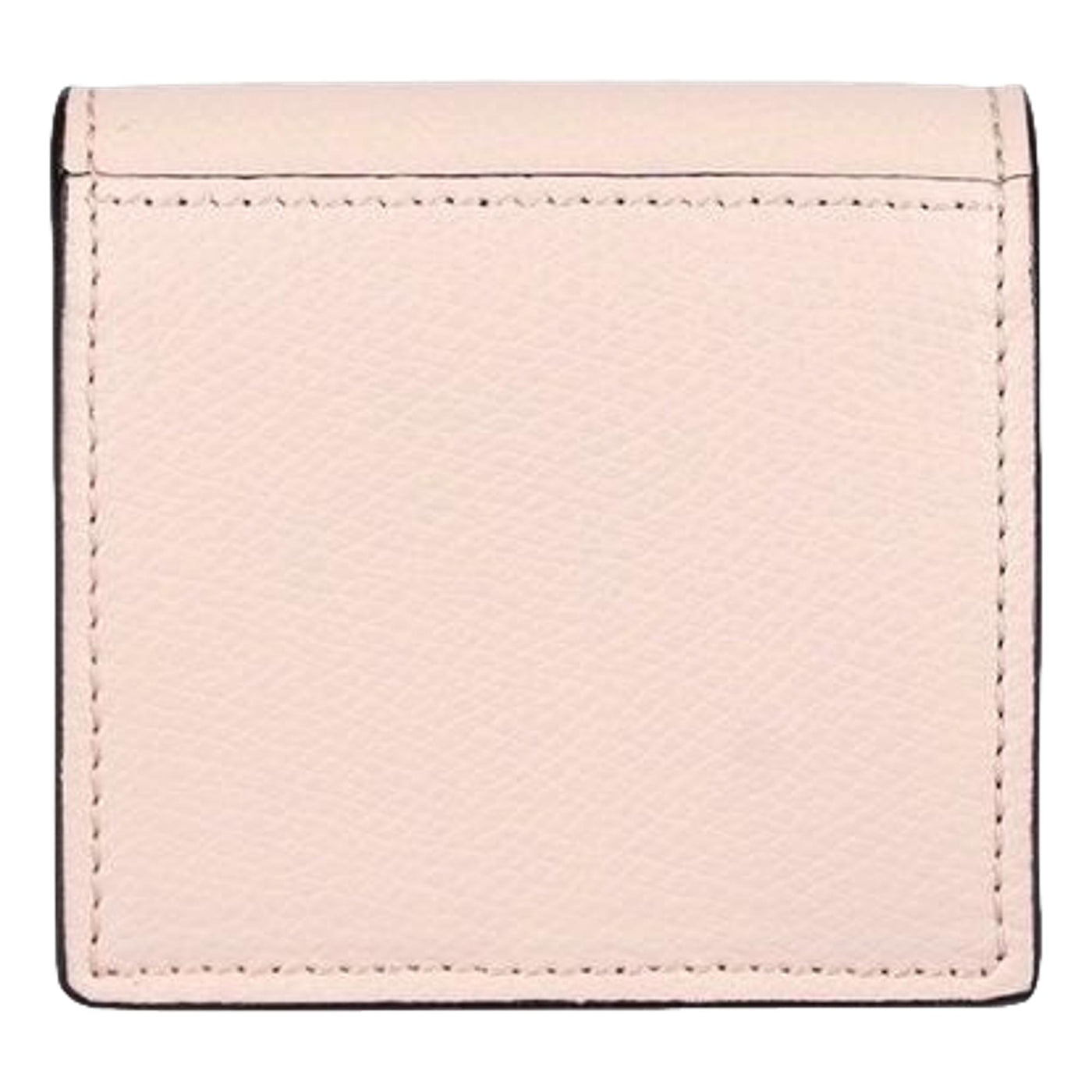 Fendi Calf Leather F Logo Poudre Pink Leather Coin Case - LUXURYMRKT