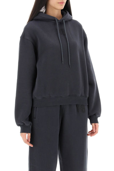 Alexander Wang Hoodie With Puff Logo