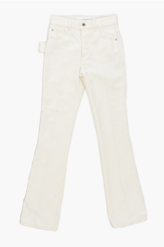 Bottega Veneta 5 Pocket Plain Colour Denim Pants