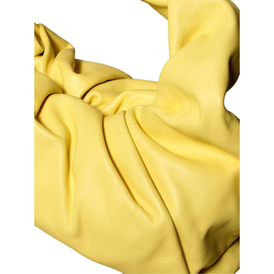Bottega Veneta The Shoulder Pouch Sherbert Yellow Nappa Shoulder Bag - LUXURYMRKT