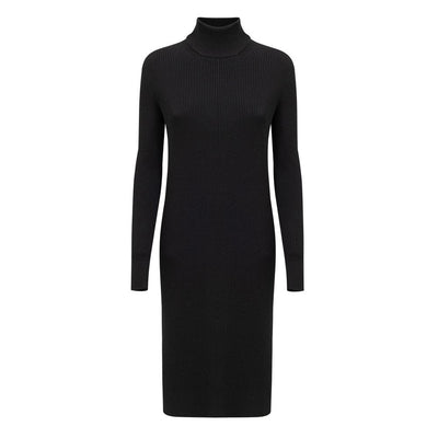 Black Wool Long