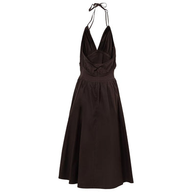 Brown Cotton Long