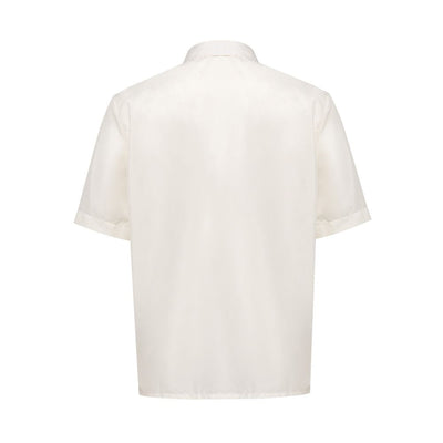 White Polyester Shortsleeve