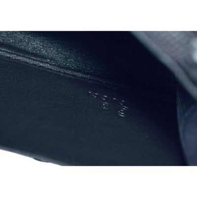Gucci Womens Navy Microguccissima GG Leather Zipper Wallet - LUXURYMRKT