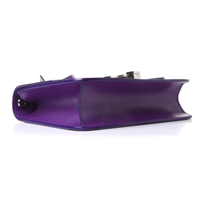 Saint Laurent Carre Royal Purple Ultra Soft Calf Leather 585060 - LUXURYMRKT