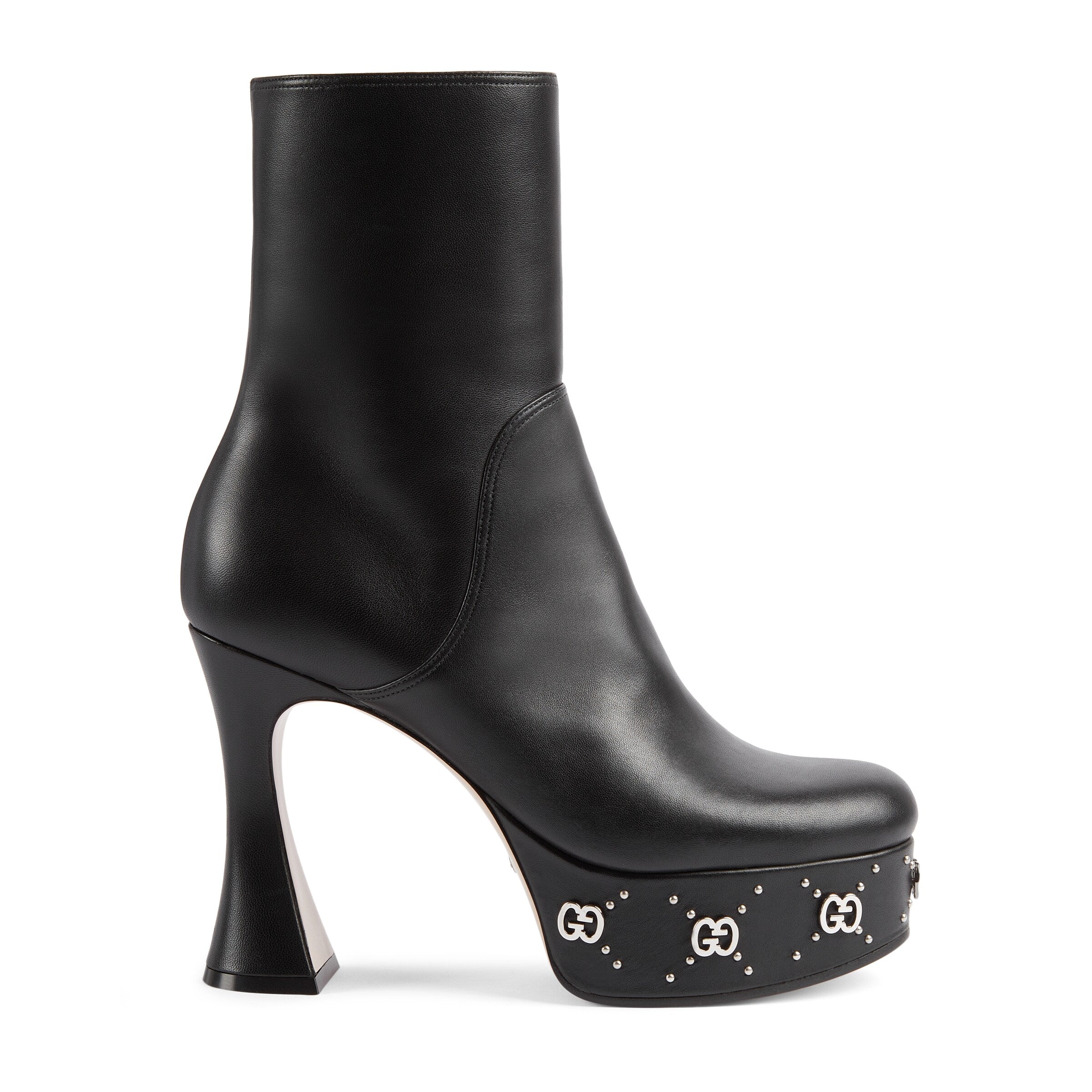 Gucci Gg Studs Platform Boots For Women