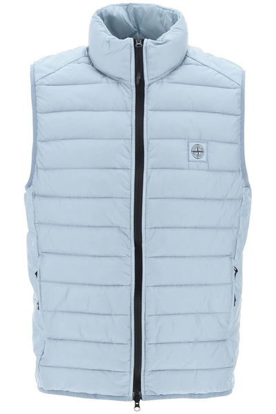 Stone Island Lightweight Puffer Vest In R-Nylon Down-Tc