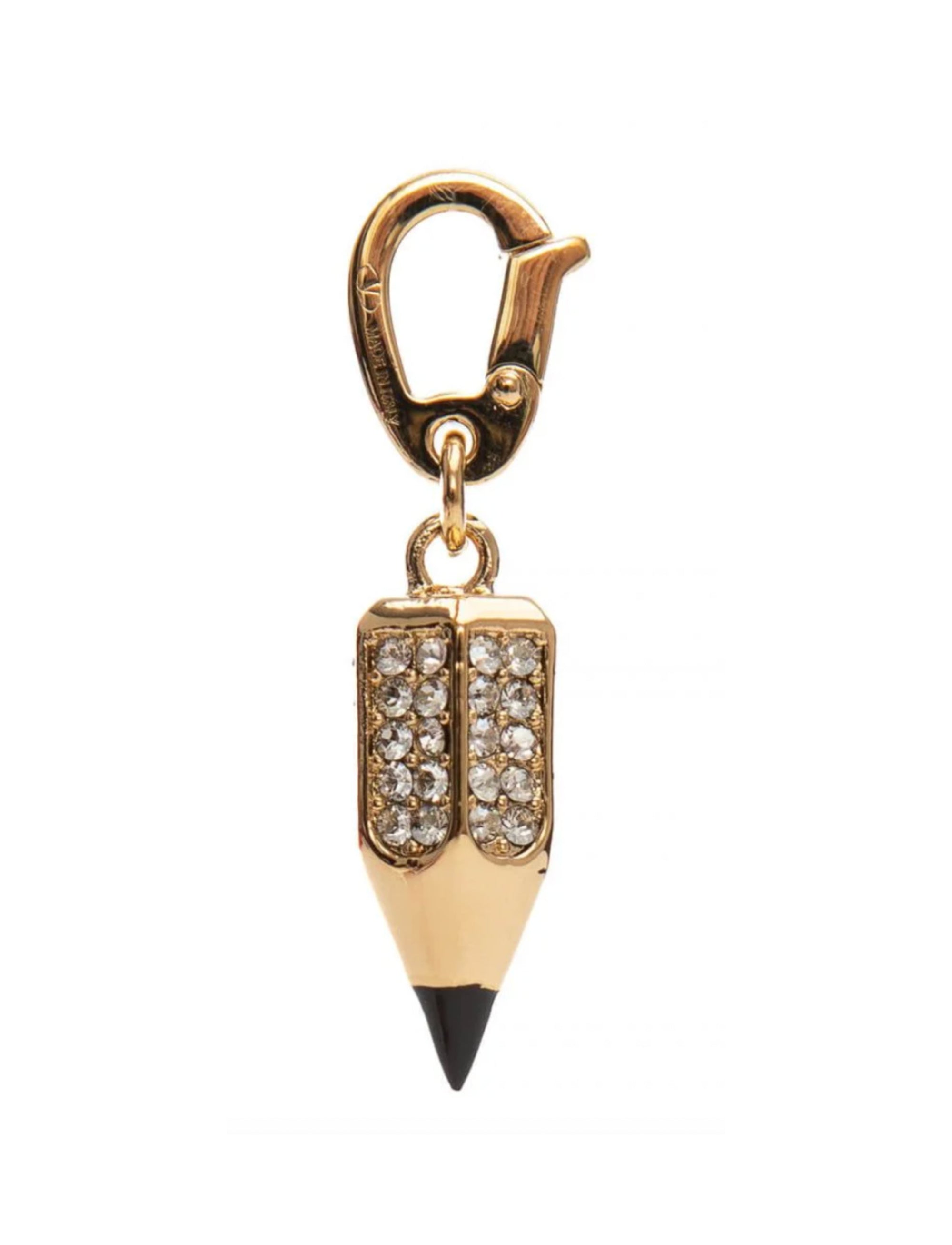 Valentino Embellished Pencil Necklace Charm