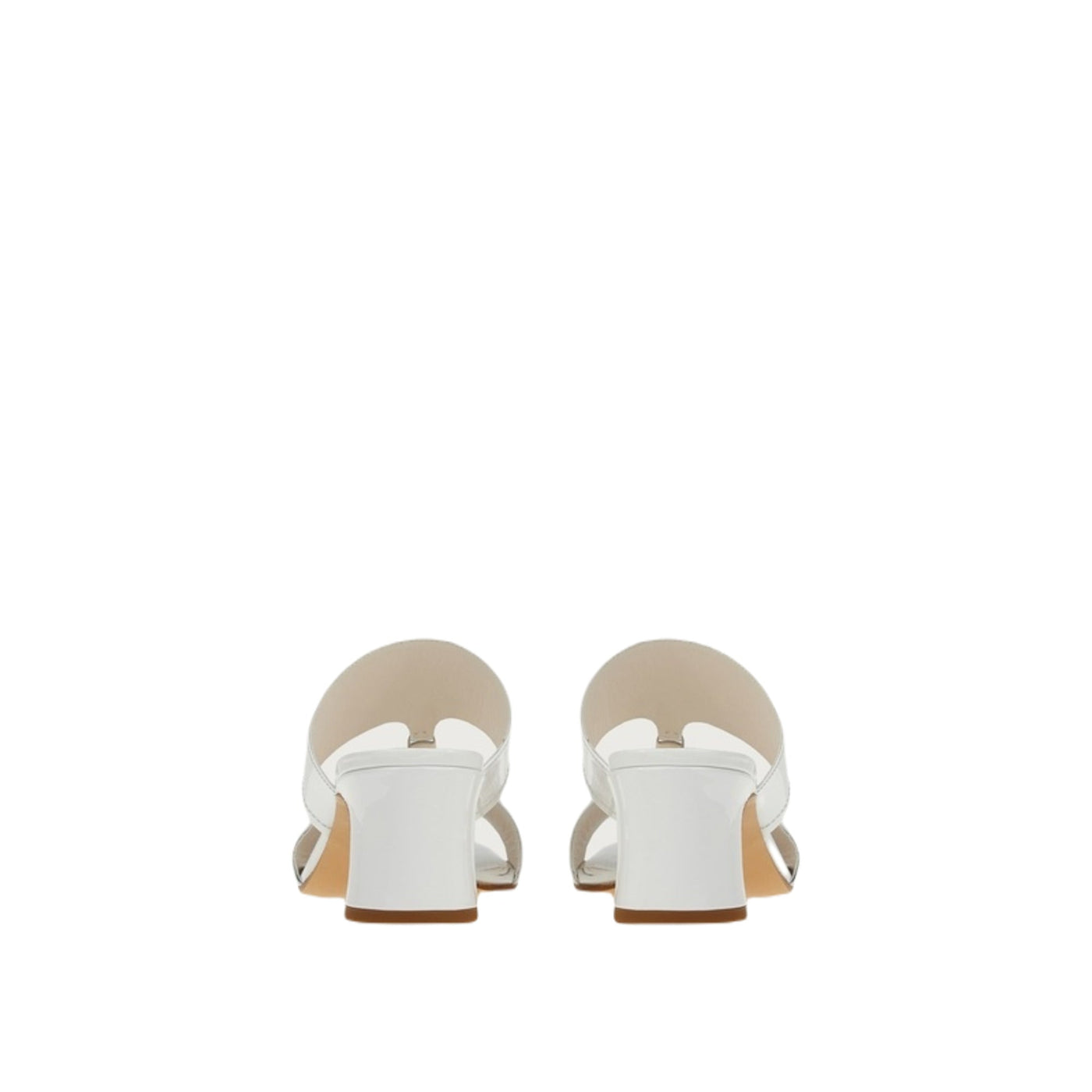 Ferragamo Tot 55 Women's Sandals White