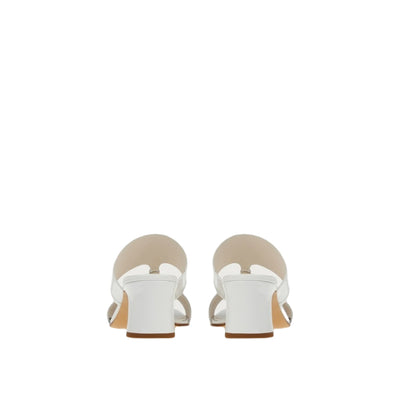 Ferragamo Tot 55 Women's Sandals White