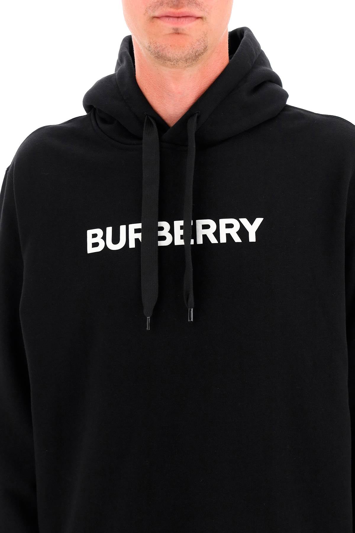 Burberry Ansdell Hoodie With Logo Print