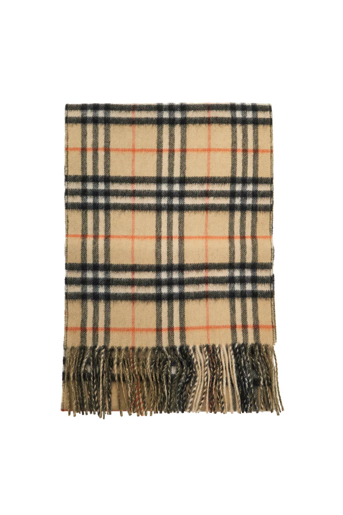 Burberry Reversible Check Cashmere Scarf