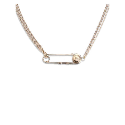 Safety pin Necklace