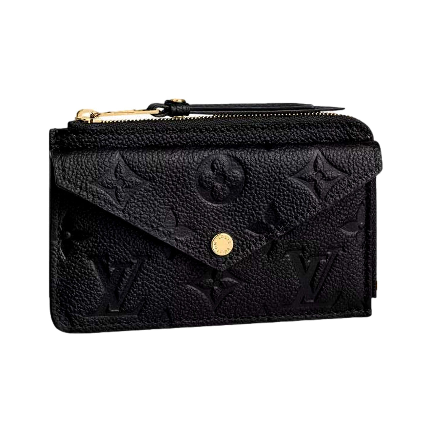 Louis Vuitton Recto Verso Black Leather Cardholder Wallet - LUXURYMRKT