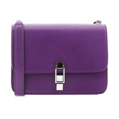 Saint Laurent Carre Royal Purple Ultra Soft Calf Leather 585060 - LUXURYMRKT
