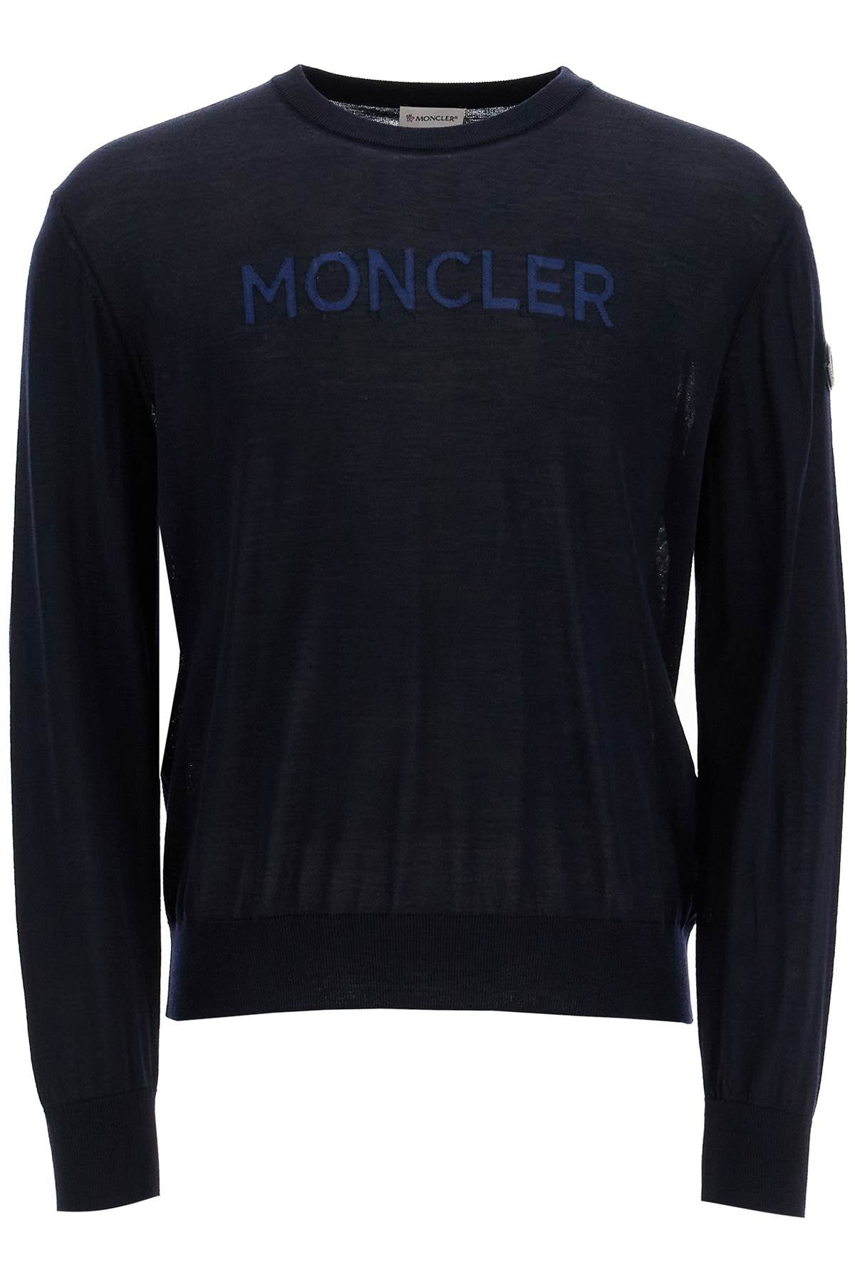 Moncler Lightweight Wool Pullover Sweater