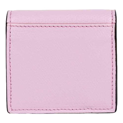 Fendi Calf Leather F logo Lavanda Pink Leather Coin - LUXURYMRKT