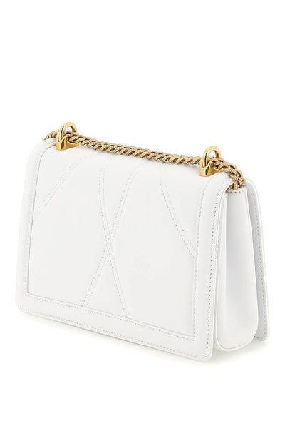 Dolce & Gabbana Medium 'devotion' Bag In Quilted Nappa Leather