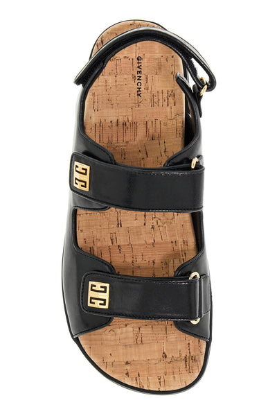 Givenchy Leather 4G Sandals