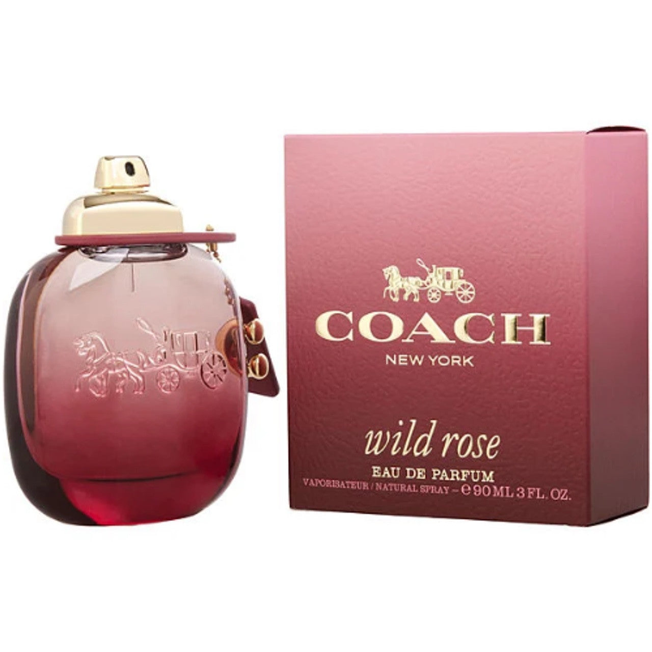 COACH WILD ROSE 3 OZ EAU DE PARFUM SPRAY FOR WOMEN- 100% Authentic