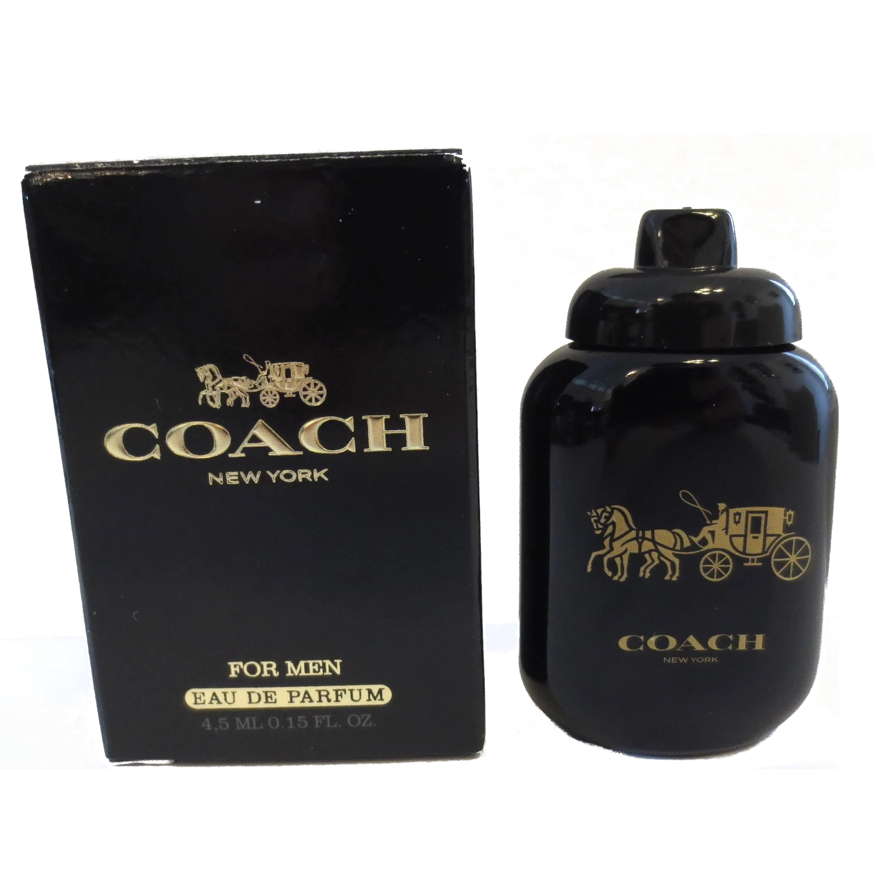 COACH NEW YORK 4.5 ML EAU DE PARFUM MINI FOR MEN- 100% Authentic