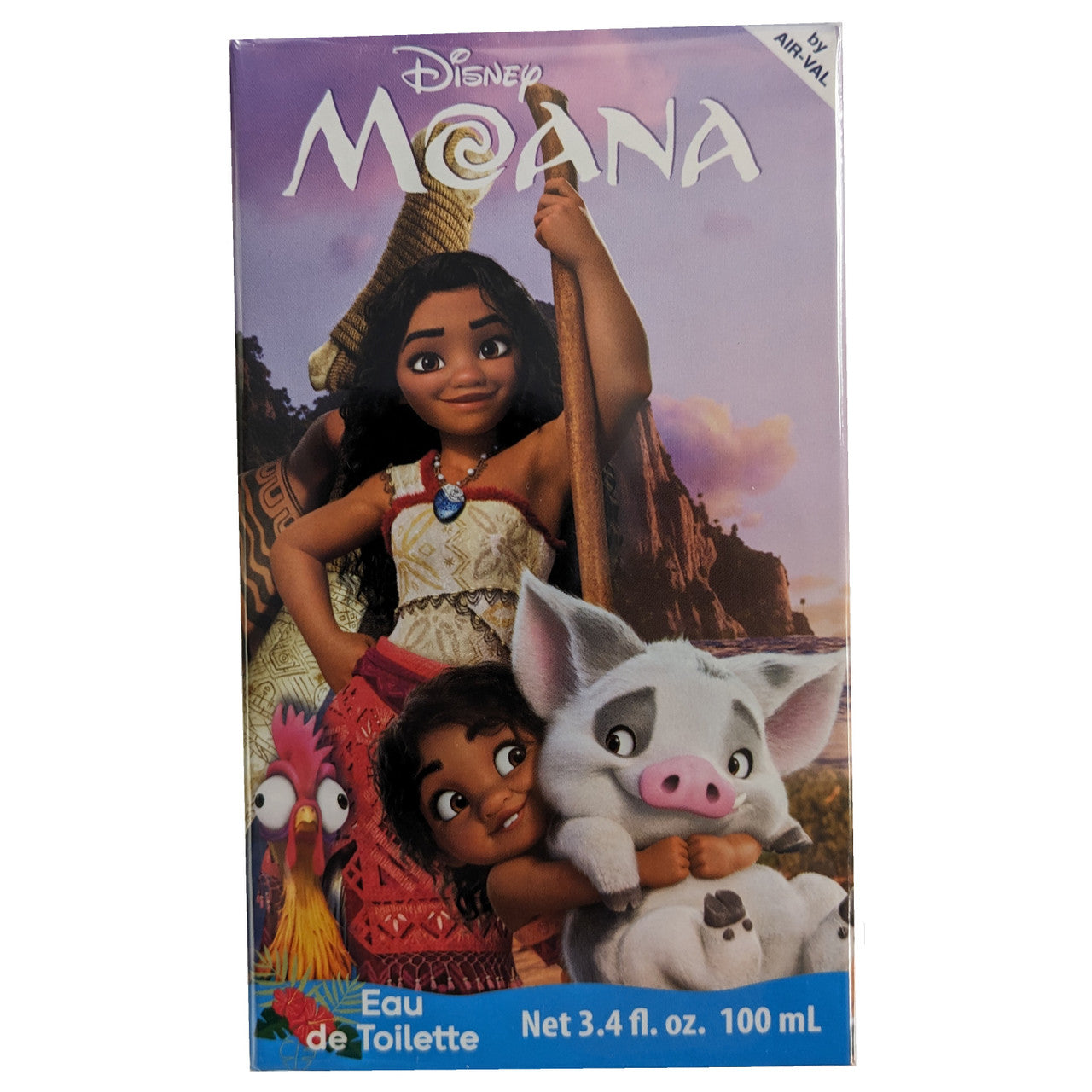 DISNEY PRINCESS MOANA 3.4 EAU DE TOILETTE SPRAY.- 100% Authentic