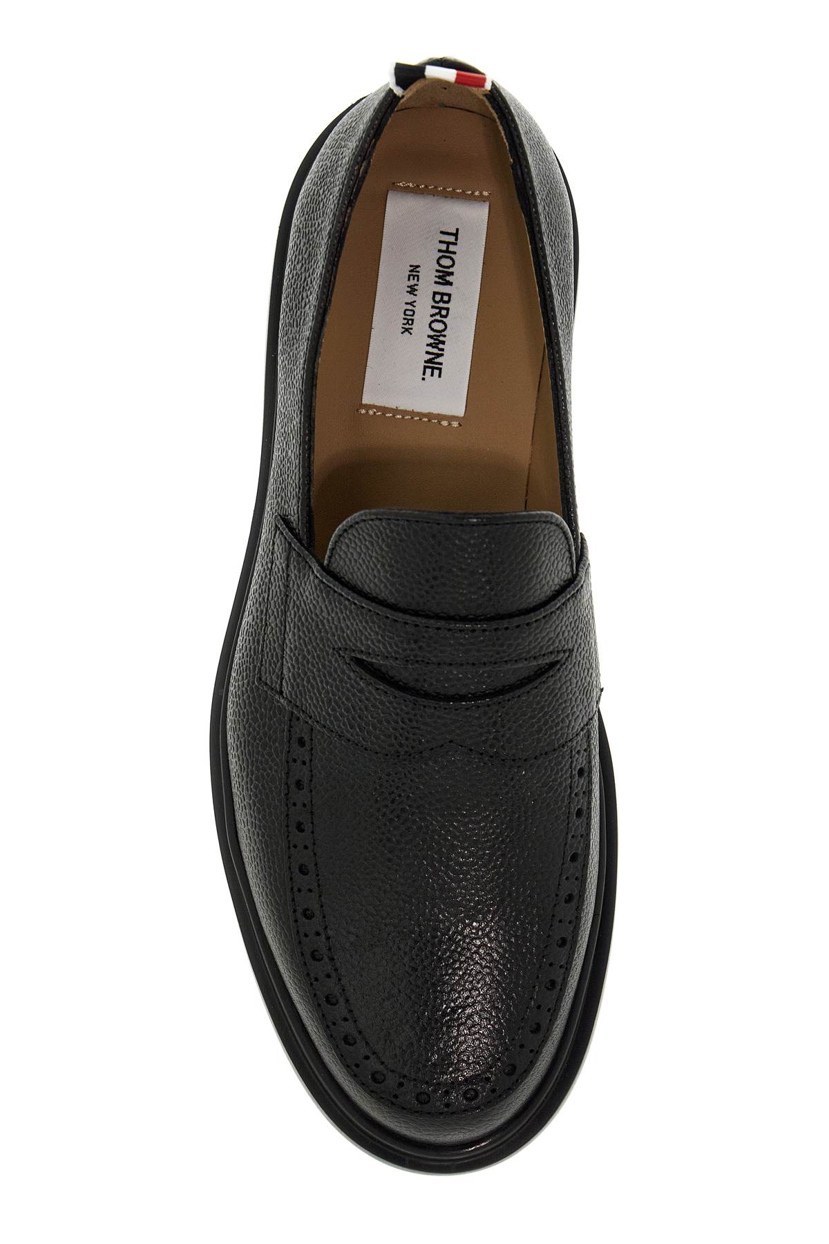 Thom Browne Mocassini In Pelle Marmellata