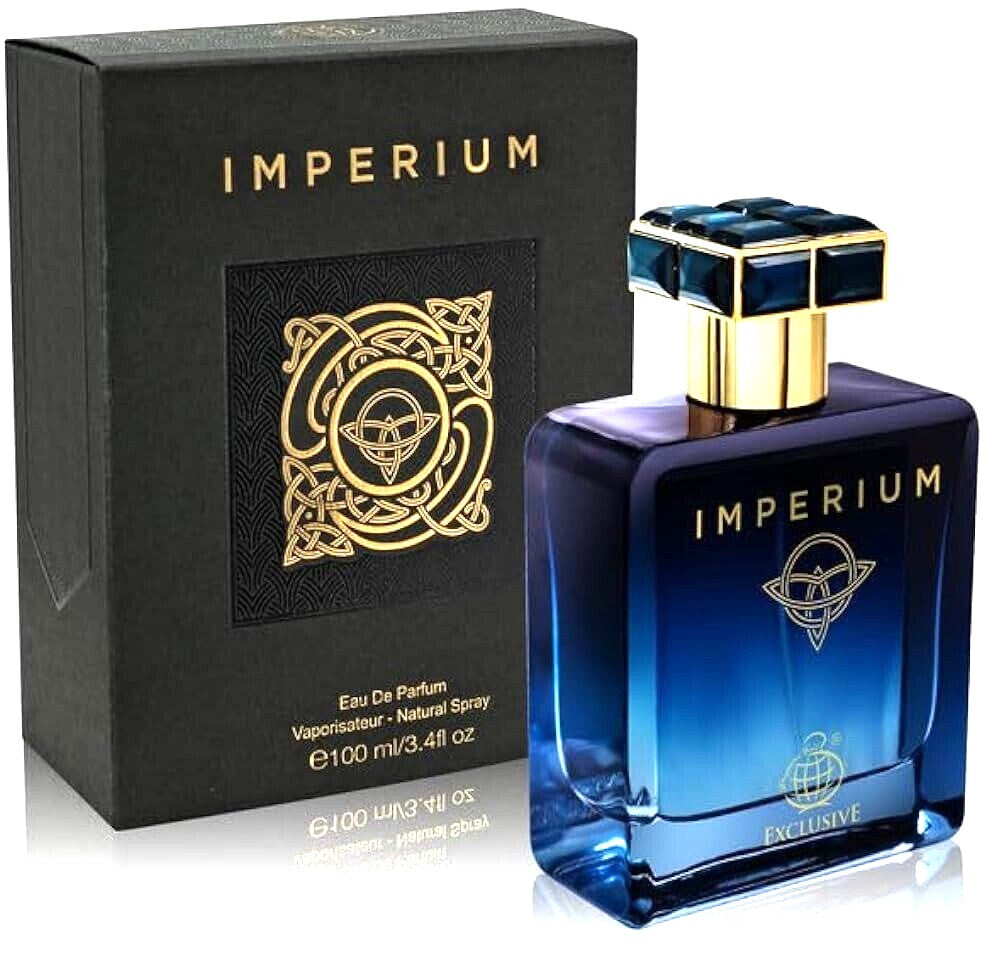 FRAGRANCE WORLD IMPERIUM 3.4 EAU DE PARFUM SPRAY FOR MEN- 100% Authentic
