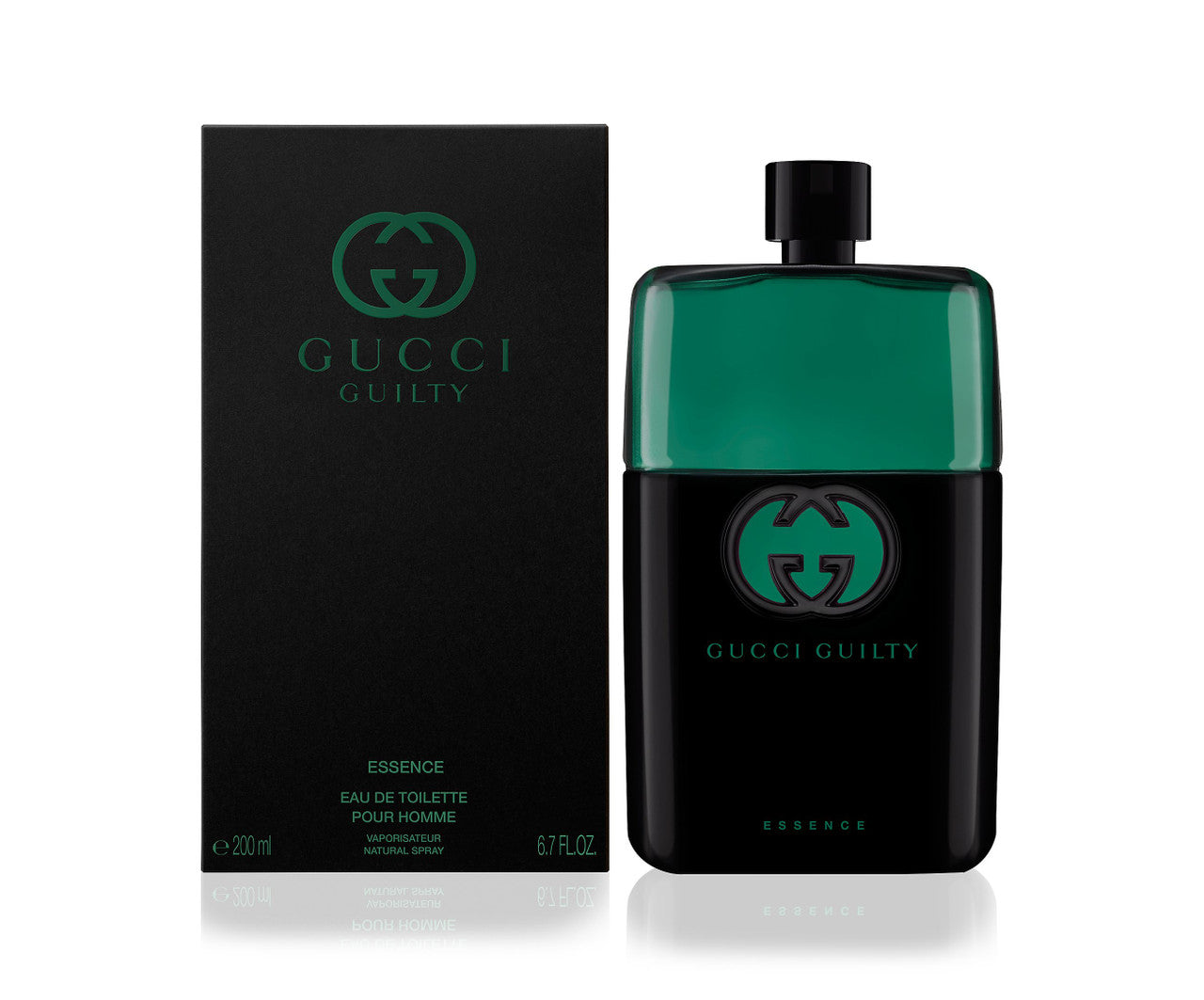 GUCCI GUILTY ESSENCE 6.7 EAU DE TOILETTE SPRAY FOR MEN- 100% Authentic
