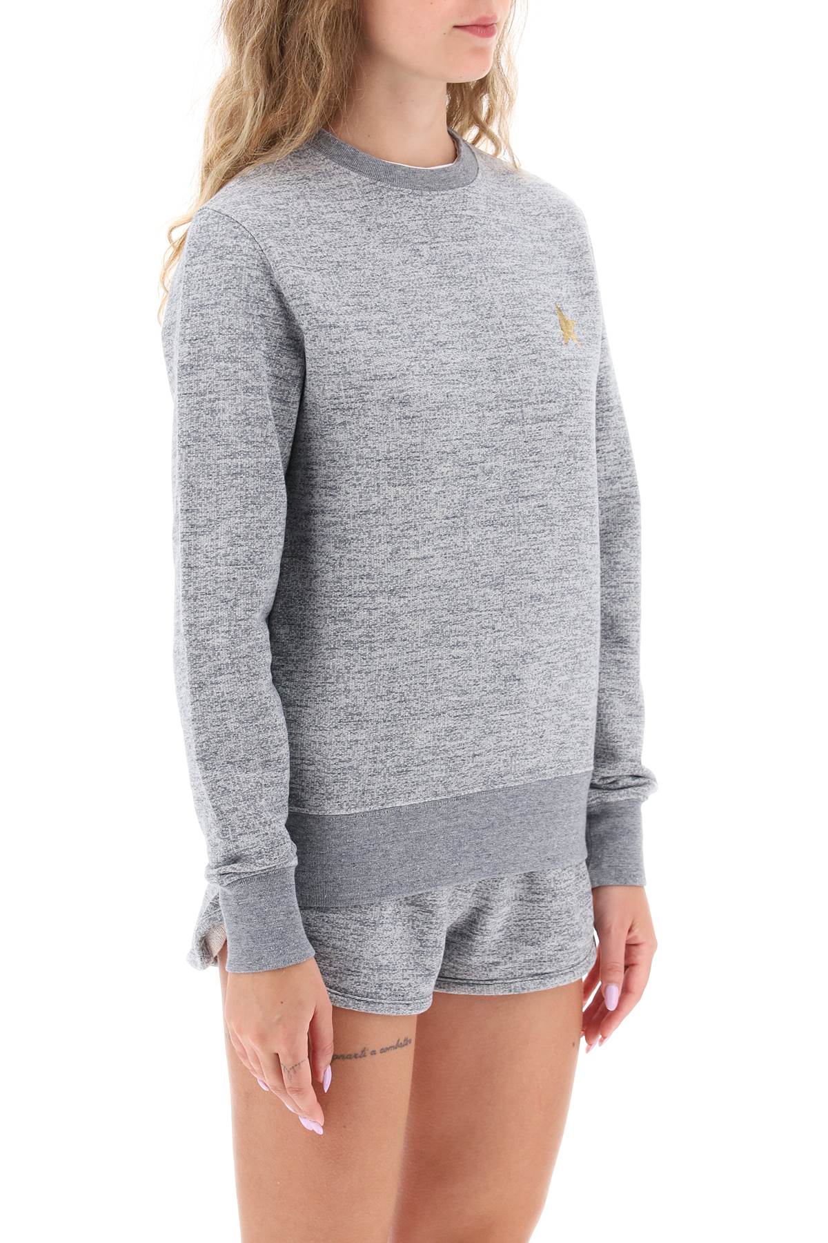 Golden Goose Athena Sweatshirt With Gold Star